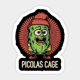 Picolas Cage Sticker